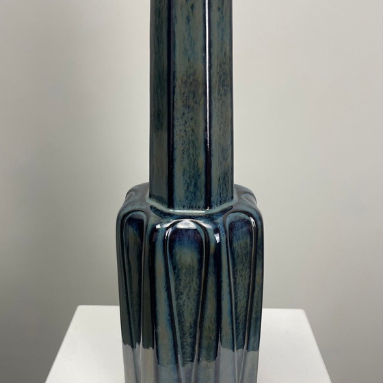 Image 1 of Große Keramik-Tischlampe 1033 von Søholm Dänemark Stentoj 1960