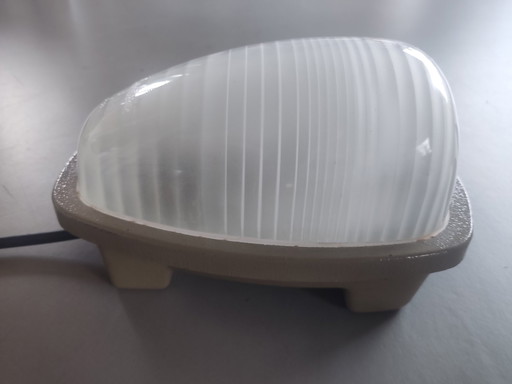 Vintage Holophan Lampe