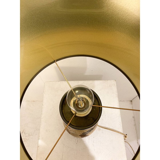 Image 1 of Vintage-Keramik-Tischlampe von Roger Guérin, Belgien