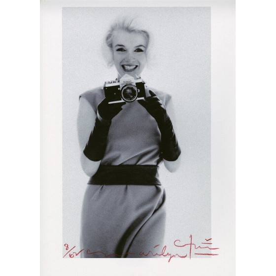 Image 1 of Vintage Fotografie Marilyn mit Berts Nikon von Bert Stern