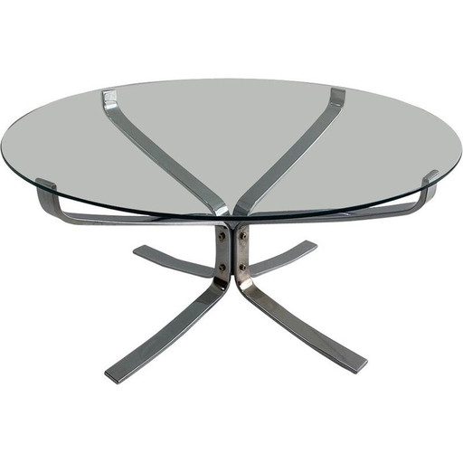 Falcon vintage Couchtisch von Sigurd Ressell für Vante Mobler, 1960