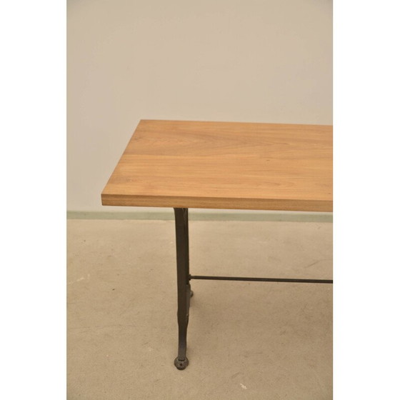 Image 1 of Industrielle Werkbank im Vintage-Stil aus Eichenholz und Eisen