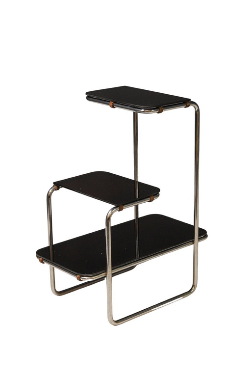 Funktionalistische Etagere B8 von Anton Lorenz für die Firma Slezák, 1930er-1940er Jahre