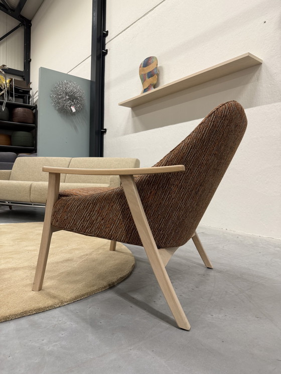 Image 1 of Harvink Blazoen Sessel Oregon Stoff Eiche Gestell