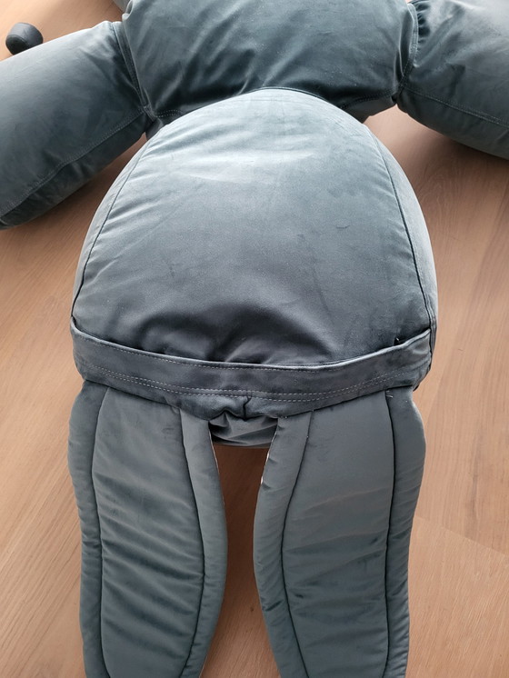 Image 1 of 2x Fatboy Co9 Xs Velver Petrol Kaninchen Sitzsack