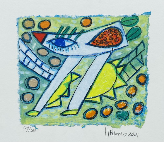 Image 1 of Siebdruck von Hannes Kuiper W24