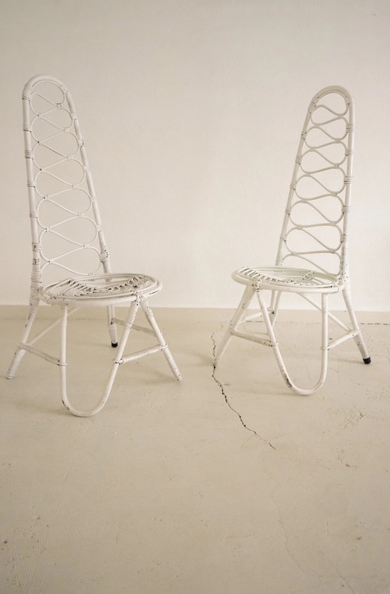 Image 1 of 2x Trio Noordwolde Rattanstuhl