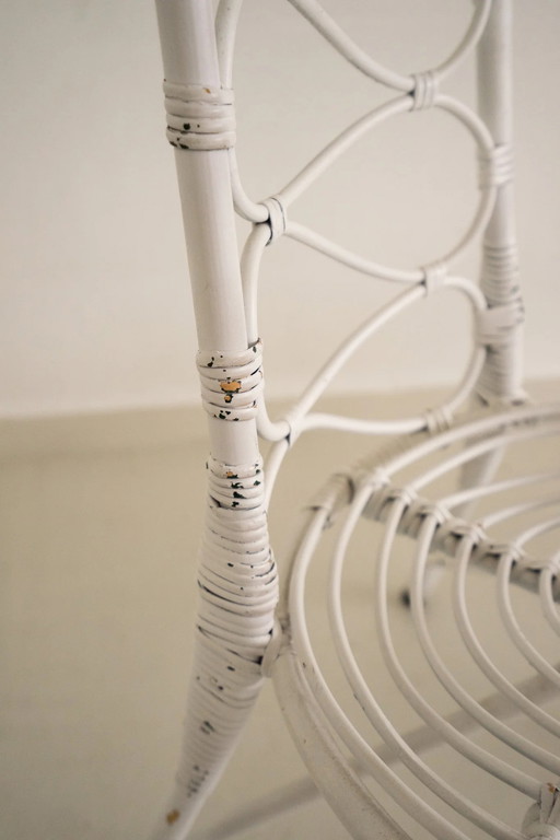 2x Trio Noordwolde Rattanstuhl