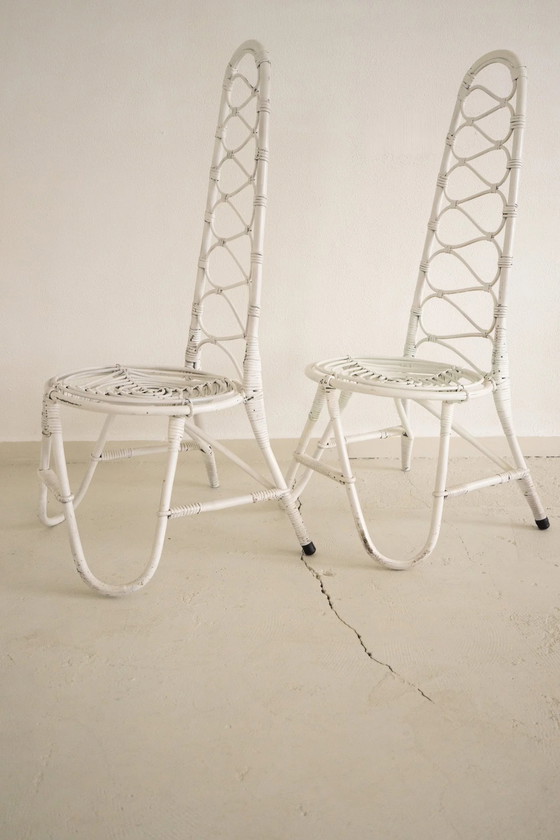 Image 1 of 2x Trio Noordwolde Rattanstuhl