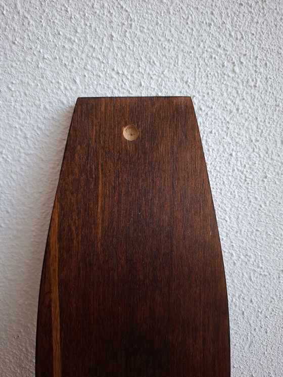 Image 1 of Wandfliese aus Holz mit Relief-Reiherkran