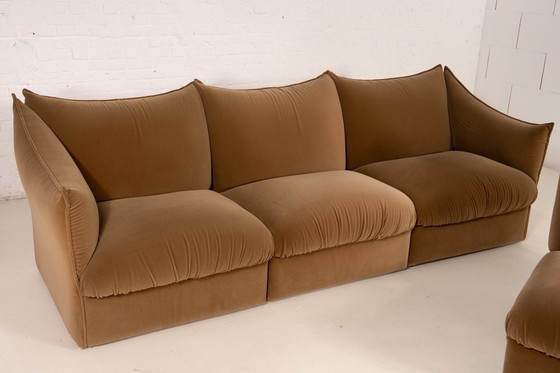 Image 1 of Modulares Sofa aus Samt von Ipe Bologna