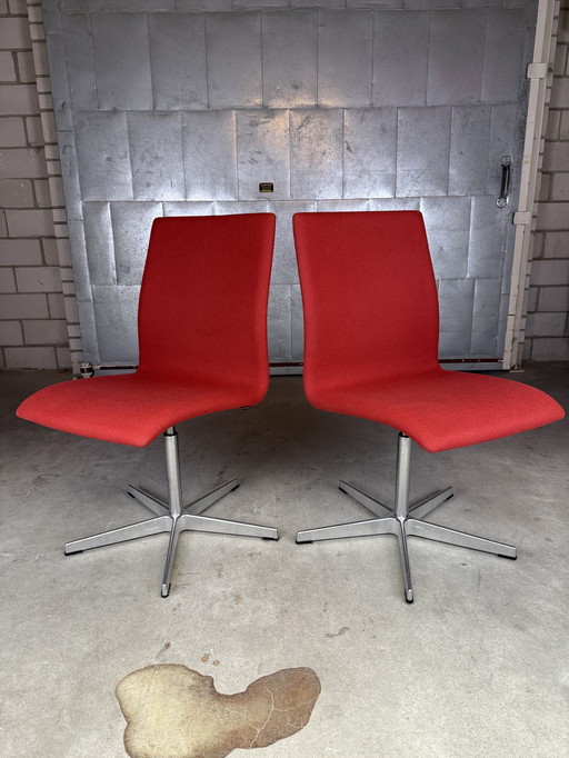 2X Fritz Hansen Oxford Stuhl