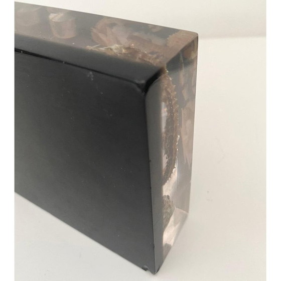 Image 1 of Vintage Nautical Harz Sanduhr und Briefbeschwerer