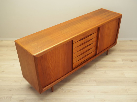 Image 1 of Anrichte aus Teakholz, Dänisches Design, 1970er Jahre, Hersteller: Dyrlund