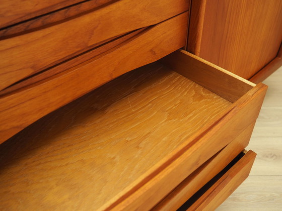 Image 1 of Anrichte aus Teakholz, Dänisches Design, 1970er Jahre, Hersteller: Dyrlund