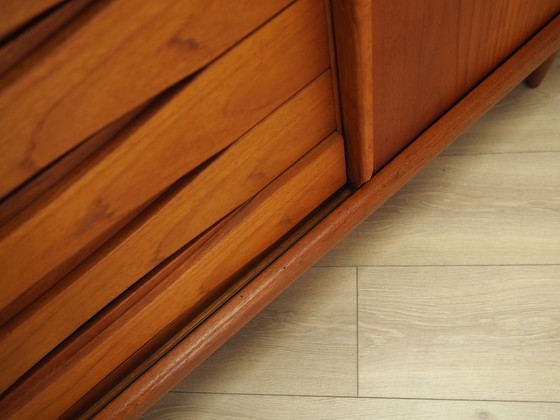 Image 1 of Anrichte aus Teakholz, Dänisches Design, 1970er Jahre, Hersteller: Dyrlund