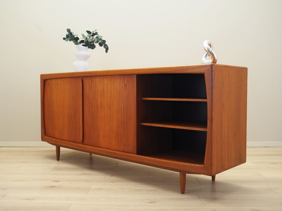 Image 1 of Anrichte aus Teakholz, Dänisches Design, 1970er Jahre, Hersteller: Dyrlund