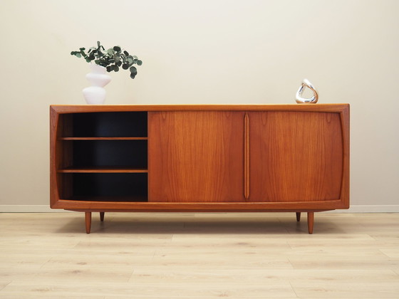 Image 1 of Anrichte aus Teakholz, Dänisches Design, 1970er Jahre, Hersteller: Dyrlund