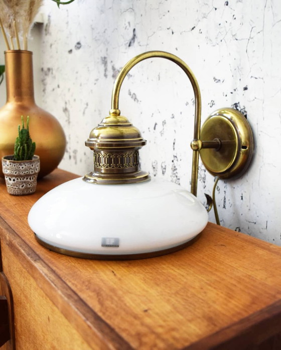 Image 1 of EF Frantzen Wandlampe im Vintage-Art-Deco-Stil