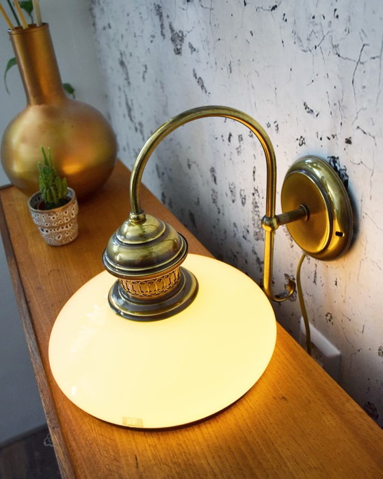 Image 1 of EF Frantzen Wandlampe im Vintage-Art-Deco-Stil