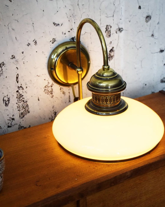 Image 1 of EF Frantzen Wandlampe im Vintage-Art-Deco-Stil