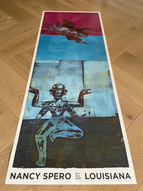 Image 1 of Nancy Spero (1926-2009), To Soar, 1997, Copyright The Nancy Spero and Leon Golub Foundation of the Arts, lizenziert durch VAGA