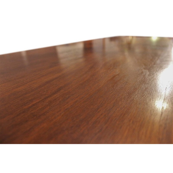 Image 1 of Vintage-Tisch aus Metall und Nussbaum