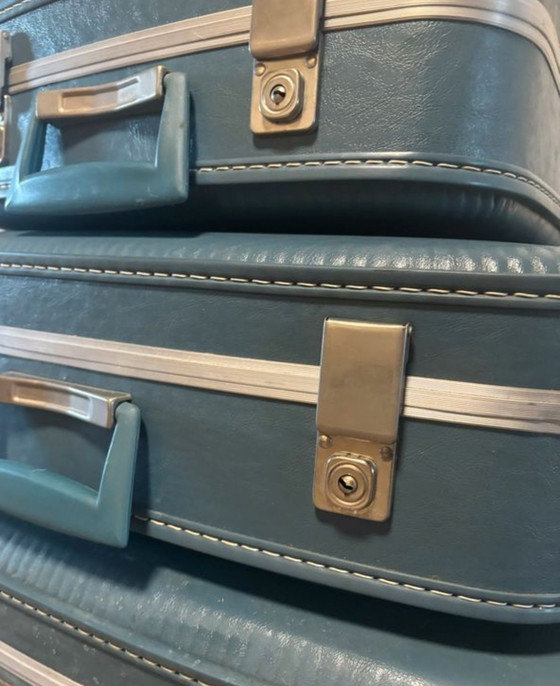 Image 1 of Air France Koffer Trio Vintage 70er Jahre