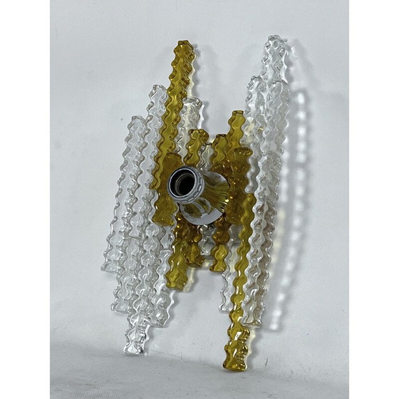 Image 1 of Klassische Wandleuchte aus Muranoglas, Italien 1970er Jahre