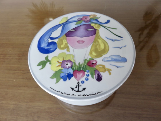 Image 1 of Villeroy & Boch Porzellan Dose 80er Jahre