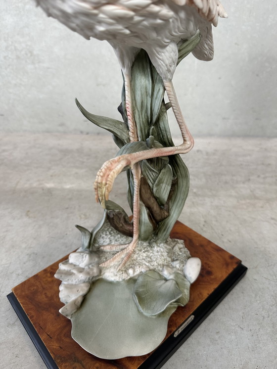 Image 1 of Statue Flamingo - Giuseppe Armani