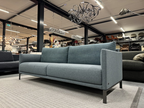 Image 1 of Rolf Benz Cara l220 Design Sofa Blaugrau Stoff