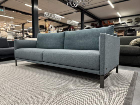 Image 1 of Rolf Benz Cara l220 Design Sofa Blaugrau Stoff