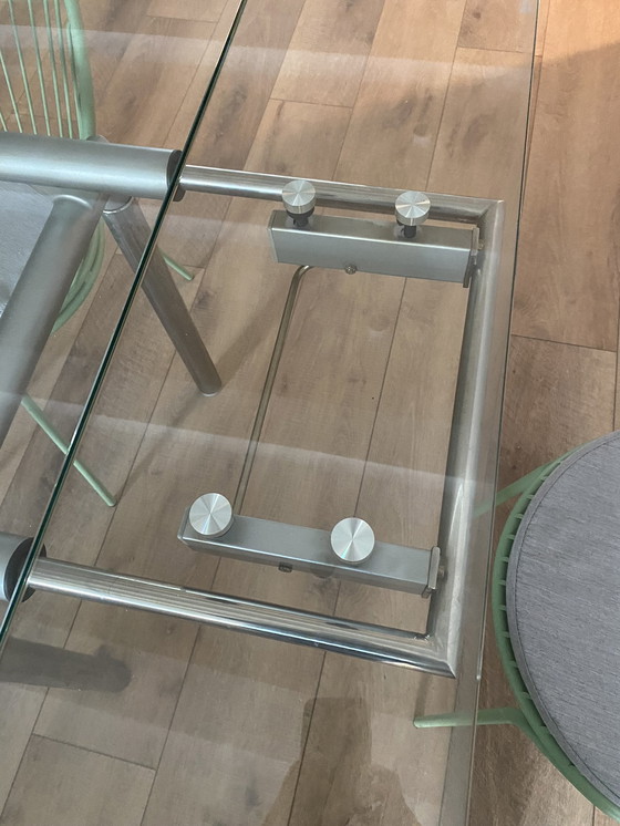 Image 1 of Effezeta Esstisch ausziehbares Glas