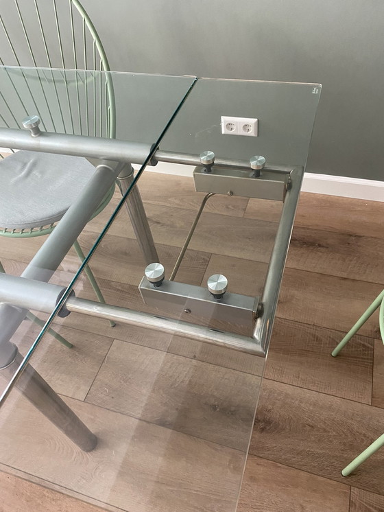 Image 1 of Effezeta Esstisch ausziehbares Glas