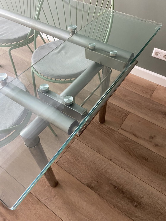 Image 1 of Effezeta Esstisch ausziehbares Glas