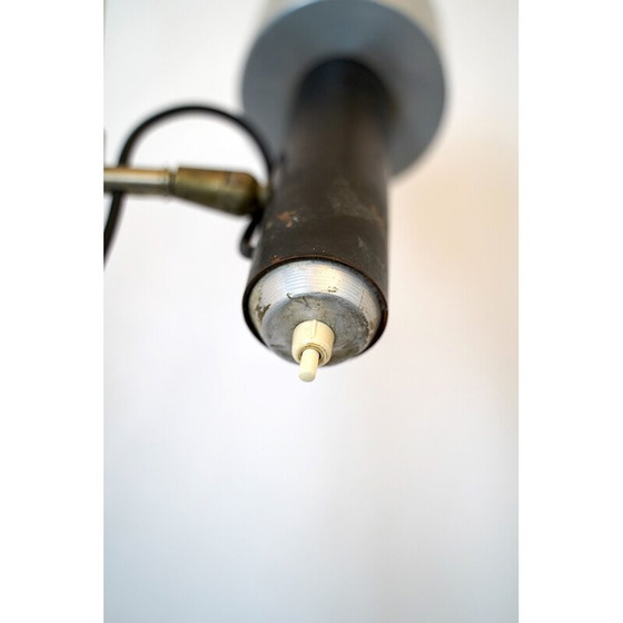 Image 1 of Vintage Stehleuchte aus Nickel und Lack mit ausrichtbarem Diffusor von Stilux Milano 1960