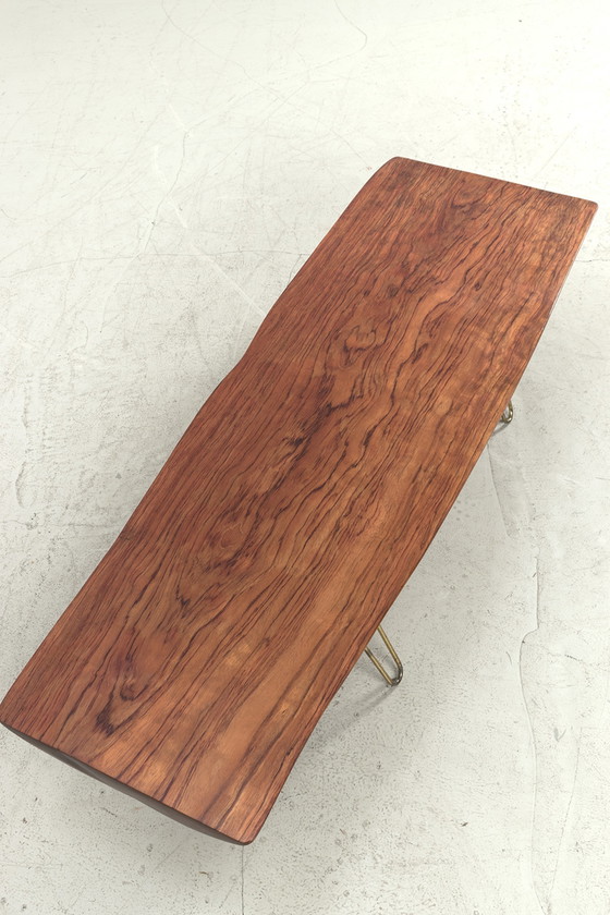 Image 1 of Vintage Couchtisch aus Baumstämmen