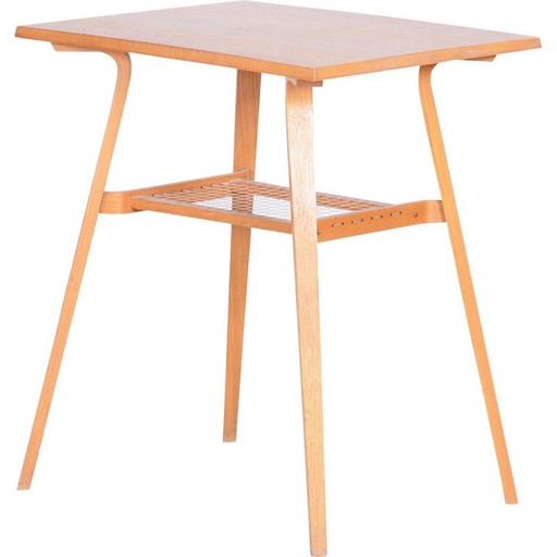 Mid Century Beistelltisch aus Eichenholz von Ludvik Volák, 1960er Jahre