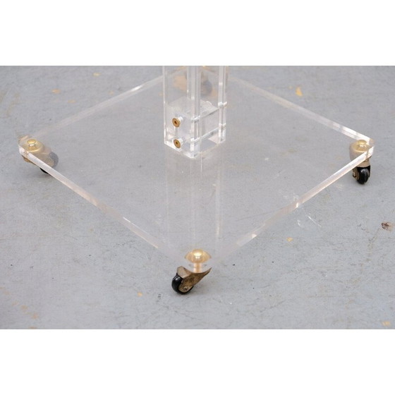 Image 1 of Vintage Space Age Plexiglas-Garderobe von Stummer Diener, Deutschland 1970