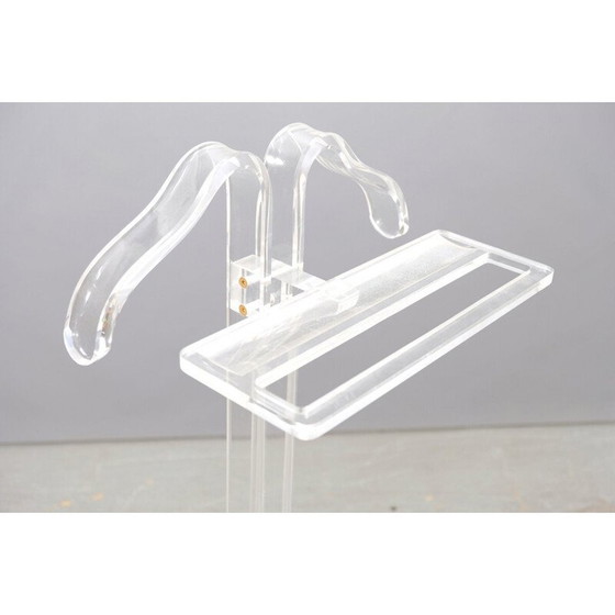 Image 1 of Vintage Space Age Plexiglas-Garderobe von Stummer Diener, Deutschland 1970