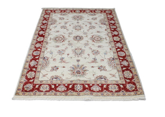 Image 1 of Original Handgeknüpfter Ziegler Teppich 188 X 128 Cm Top Zustand