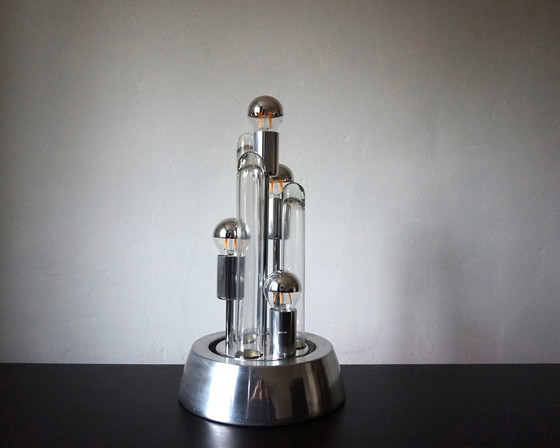 Image 1 of Doria Leuchten Big Ball Space Age Tischlampe, 1970