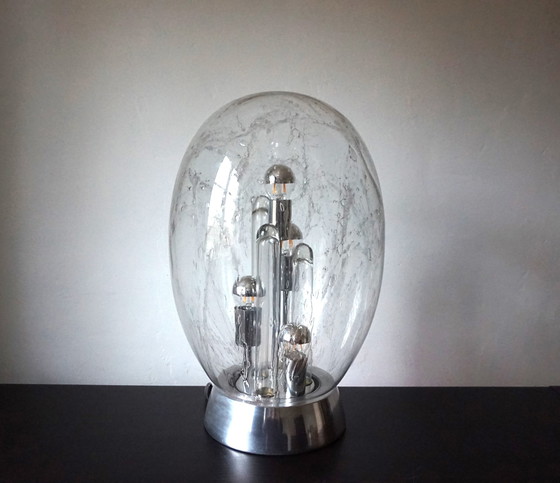 Image 1 of Doria Leuchten Big Ball Space Age Tischlampe, 1970