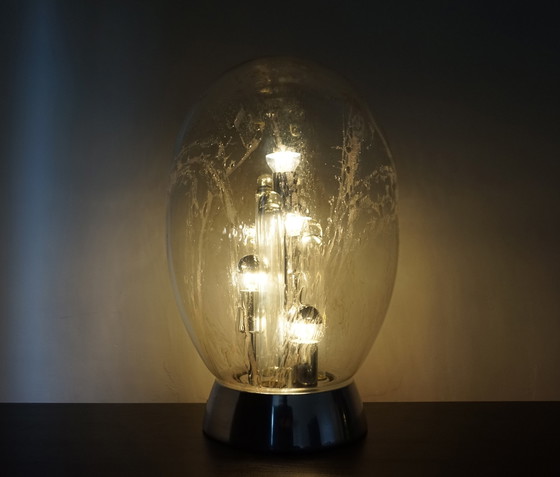 Image 1 of Doria Leuchten Big Ball Space Age Tischlampe, 1970