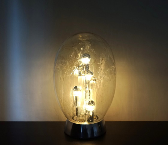 Image 1 of Doria Leuchten Big Ball Space Age Tischlampe, 1970