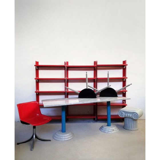 Image 1 of Vintage-Tisch aus Marmor von Antonia Astori für Driade, 1980er Jahre