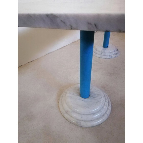 Image 1 of Vintage-Tisch aus Marmor von Antonia Astori für Driade, 1980er Jahre