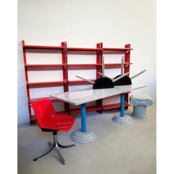 Image 1 of Vintage-Tisch aus Marmor von Antonia Astori für Driade, 1980er Jahre