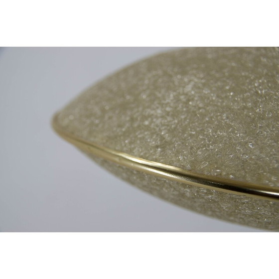 Image 1 of Paar vintage "Ufo"-Hängeleuchten aus Harz, Deutschland 1970